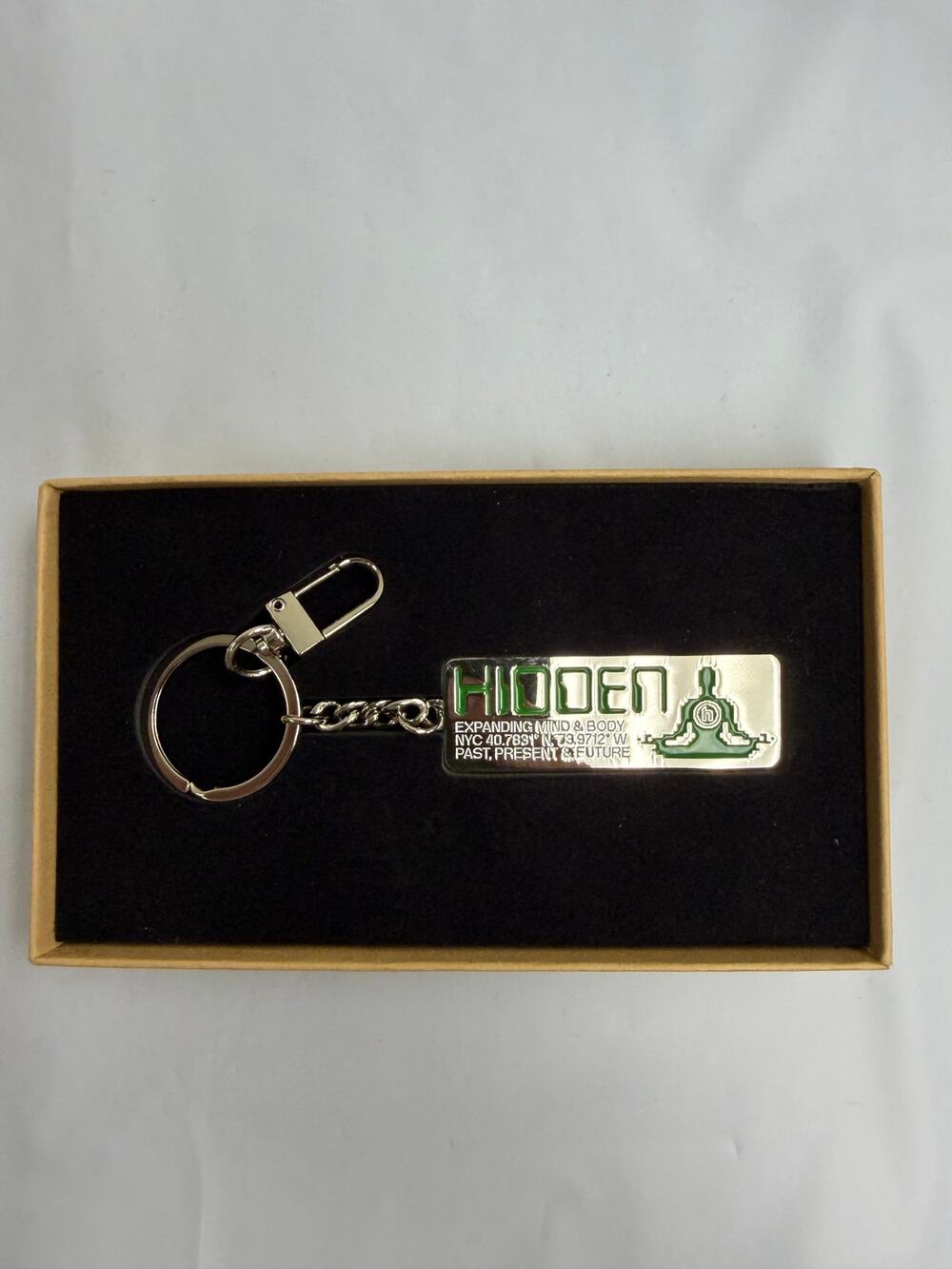 Hidden NY Metal Keychain Brand New